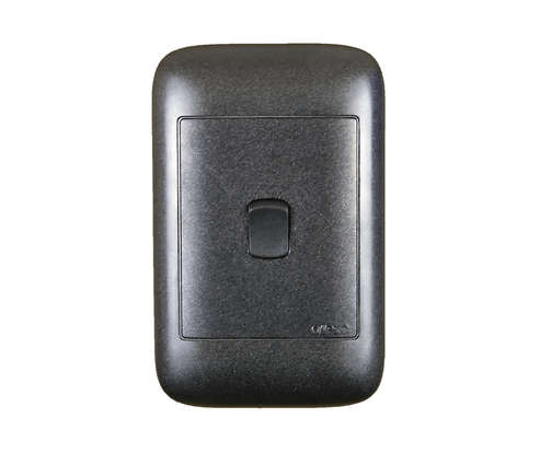 2X4 1 LEVER SWITCHES BLACK