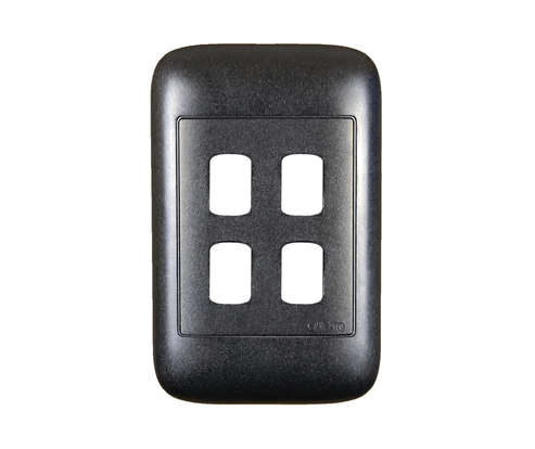 2X4 4 LEVER BLACK YOKE AND SURROUND