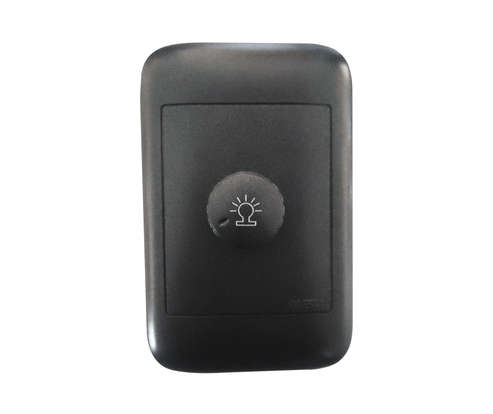2X4 BLACK ROTARY DIMMER