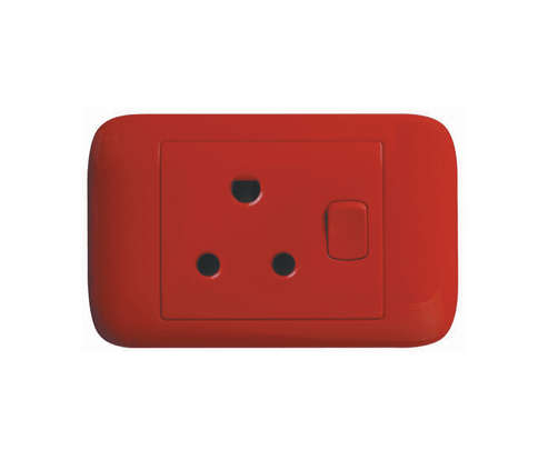 2X4 RED DEDICATED SOCKET