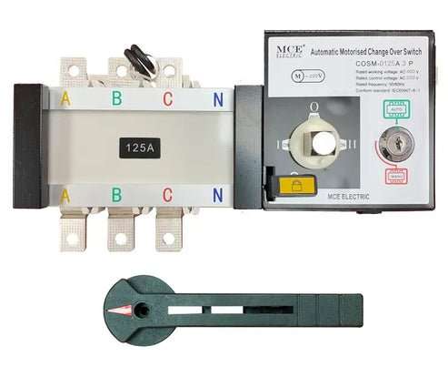3 POLE AUTOMATIC MOTORISED CHANGE OVER SWITCH
