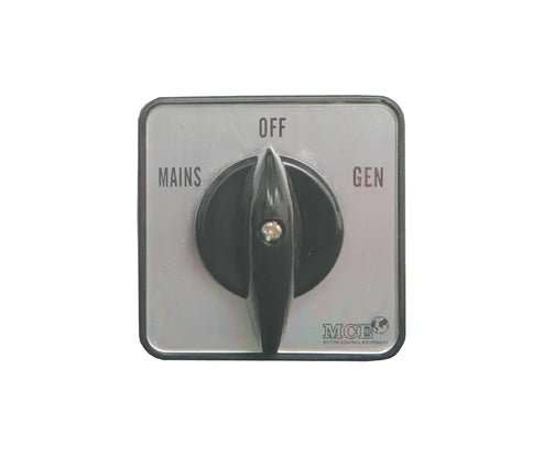 3 POLE CHANGE OVER SWITCHES PANEL MOUNT