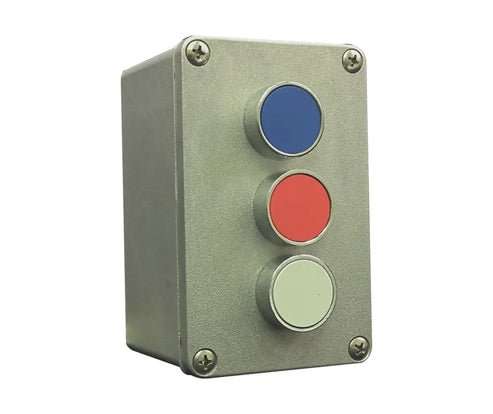 3 WAY ALUMINIUM UP/STOP & DOWN CONTROL STATION
