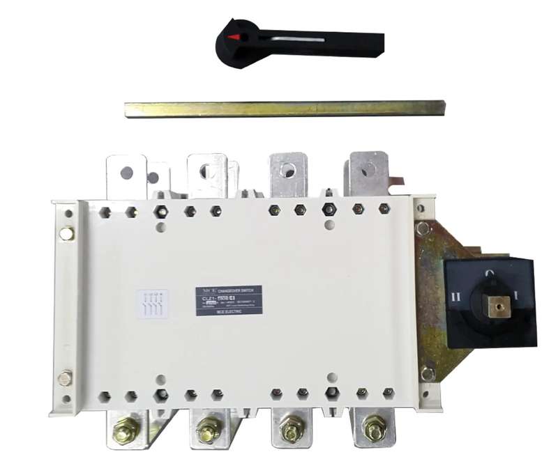 4 Pole C-Type Change Over Switch Off Centre Off 1-0-2