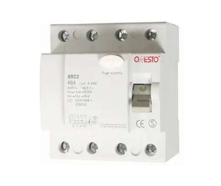 4 POLE DIN EARTH LEAKAGES
