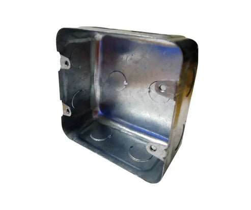 4X4 0.5MM GALVANIZED STEEL WALL BOX