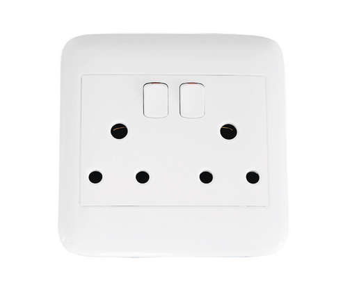 4X4 DOUBLE SWITCHED SOCKET