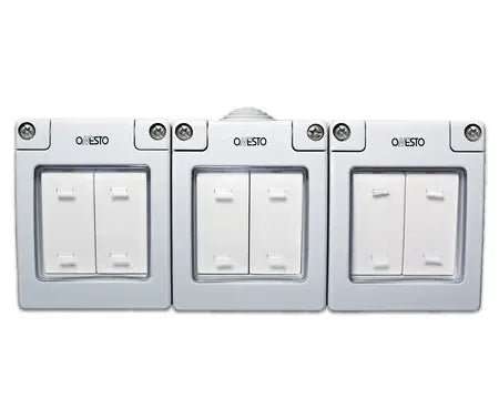 6 LEVER 1 WAY SURFACE MOUNT IP55