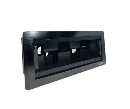 ALUMINIUM 10 WAY FLUSH MOUNTED HOUSING