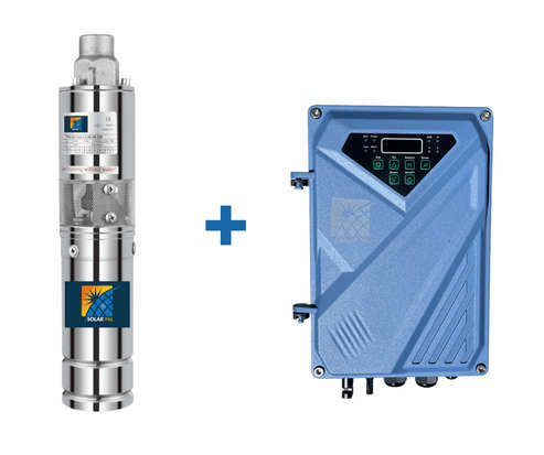 CYCLONE-77 210W 36VDC SOLAR BOREHOLE PUMP