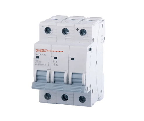 DC TRIPLE POLE 6KA CIRCUIT BREAKERS