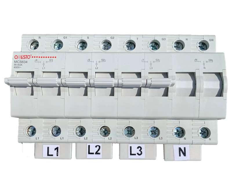 Din Mount Change Over Switches