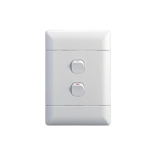 DOMESTIC 2 LEVER 1 WAY LIGHT SWITCH