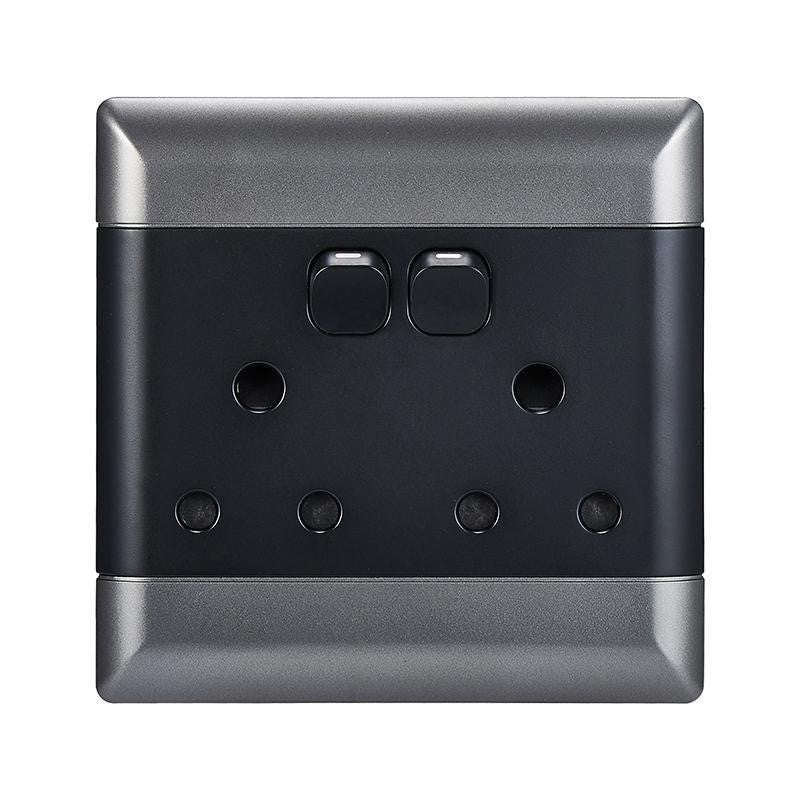 DOMESTIC 4X4 DOUBLE SOCKET
