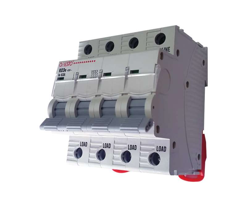 ONESTO 4 POLE 3KA CIRCUIT BREAKERS