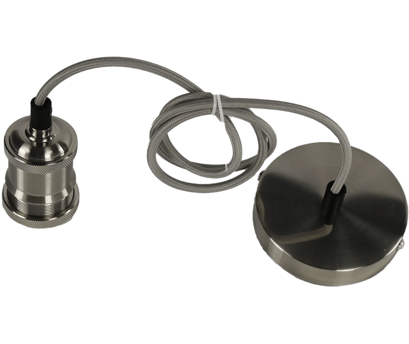 Gun Metal Pendant Lamp Holder