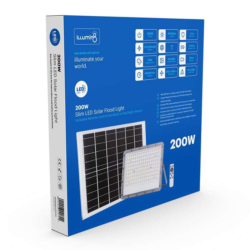 ILLUMIN8 SOLAR FLOOD LIGHTS