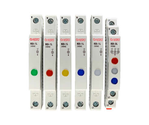 LED INDICATOR DIN RAIL 230V