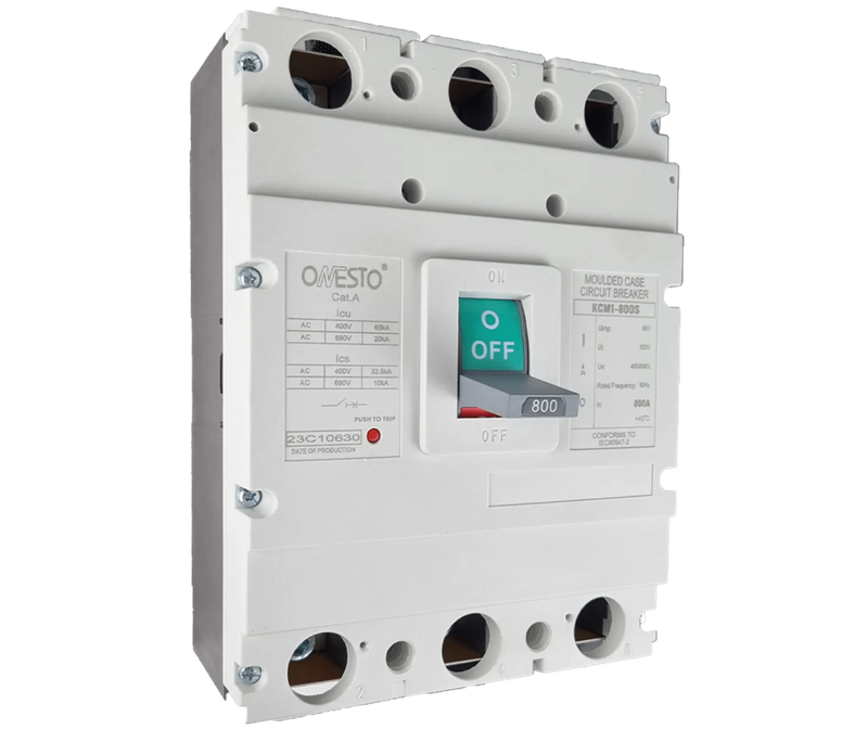 MCCB 3 POLE 65KA 800A