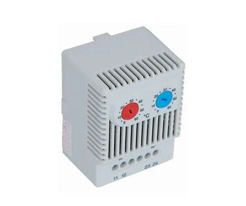 MECHANICAL BI-METAL THERMOSTATS 1NO+1NC 0-60 DEGREES
