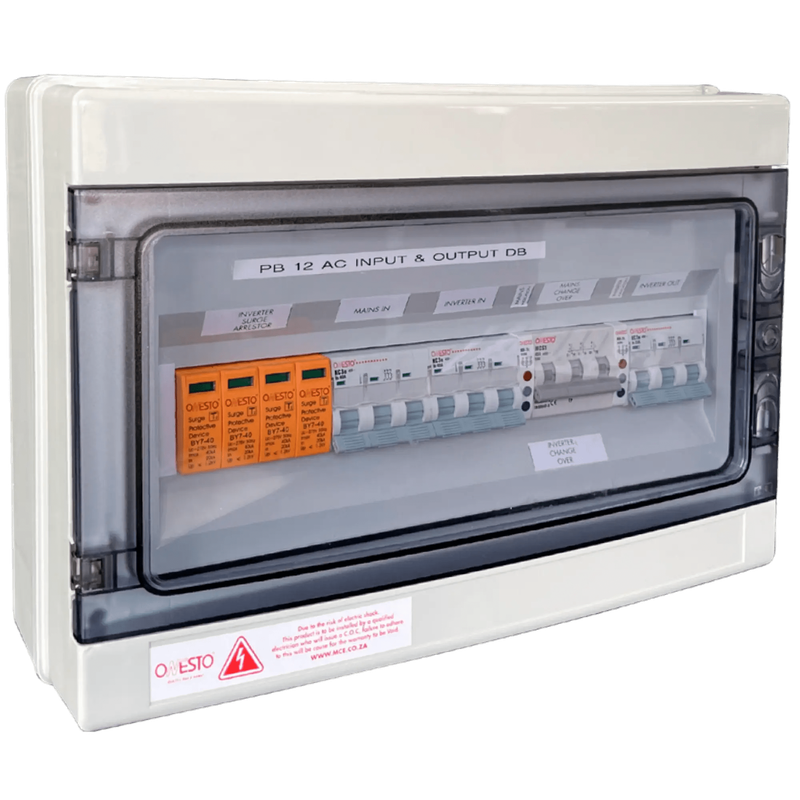ONESTO PB-12 AC INPUT & OUTPUT SOLAR DB BOARD