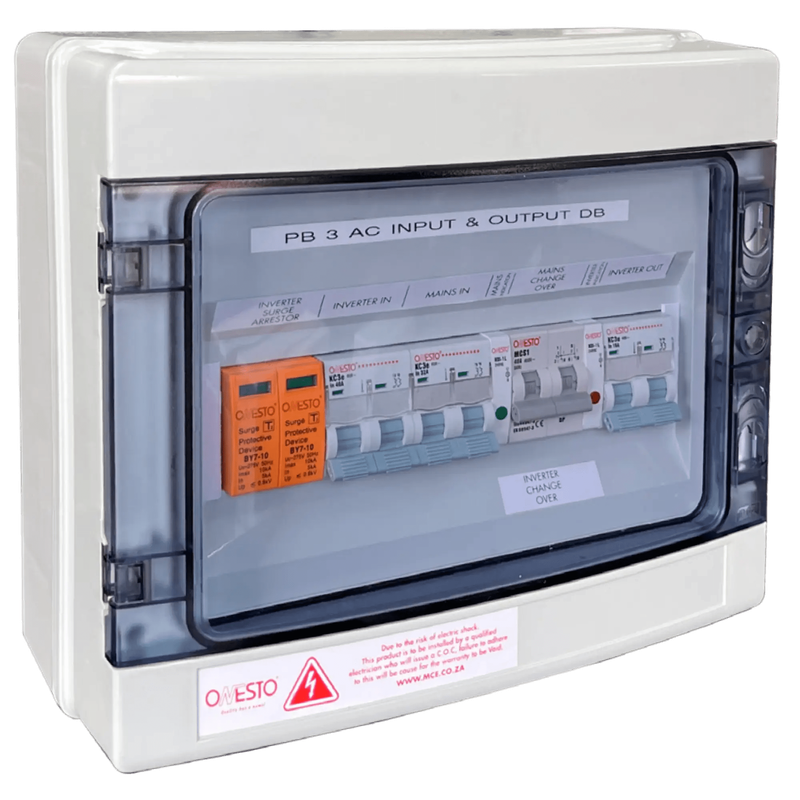 ONESTO PB-3 AC INPUT & OUTPUT SOLAR DB BOARD