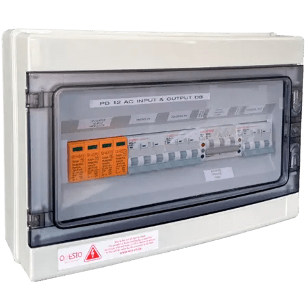 PB-12 AC INPUT & OUTPUT DISTRIBUTION BOARD