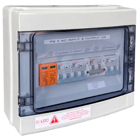 PB-3 AC INPUT & OUTPUT DISTRIBUTION BOARD