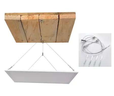 Pendant Fixture For LED Backlit Panel Lights