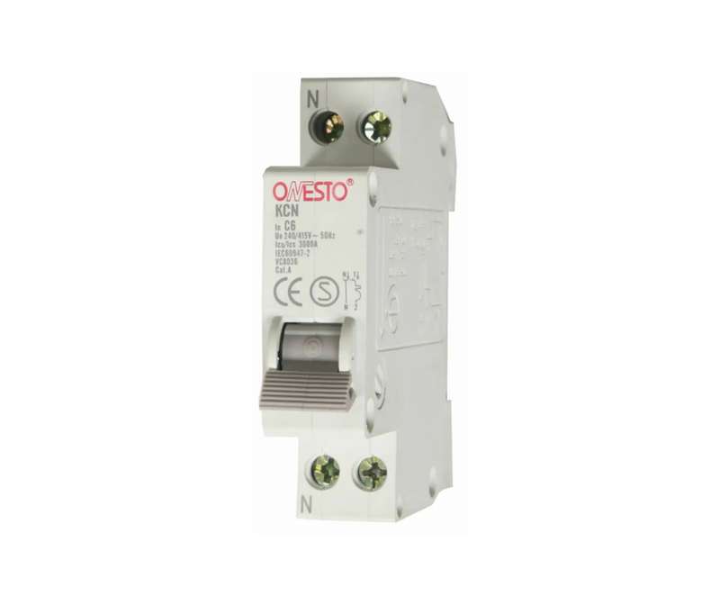 SINGLE POLE + NEUTRAL 4.5KA