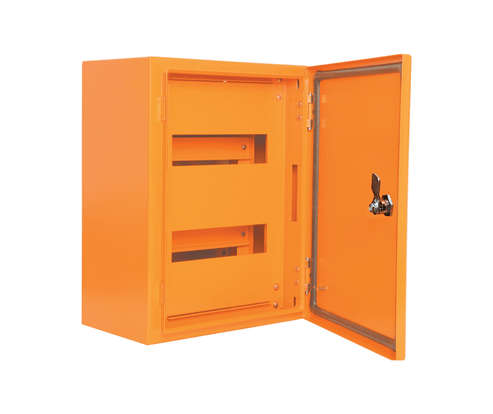 SLOTTED INNER DOORS COMPLETE WITH MOUNTING PLATES & FITTINGS FOR DIN RAIL MCB'S