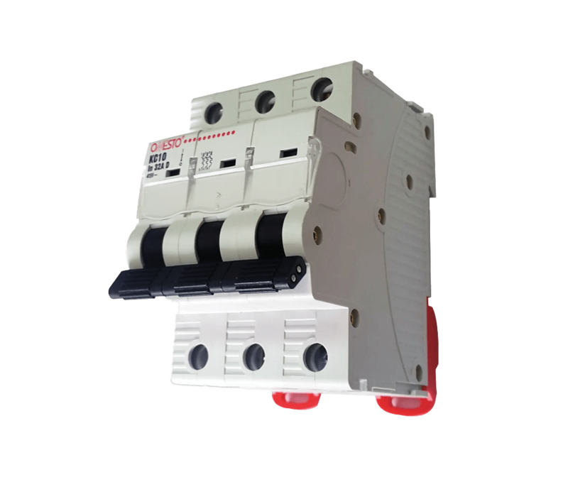 TRIPLE POLE 10KA CIRCUIT BREAKERS