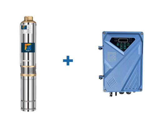 TYPHOON-50 600W 72VDC SOLAR BOREHOLE PUMP