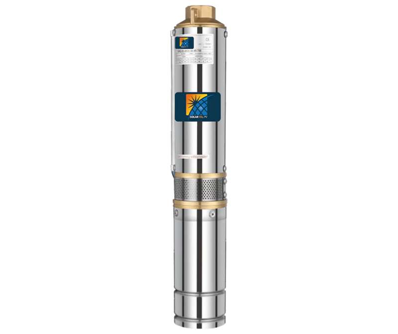 TYPHOON-50 600W 72VDC SOLAR BOREHOLE PUMP