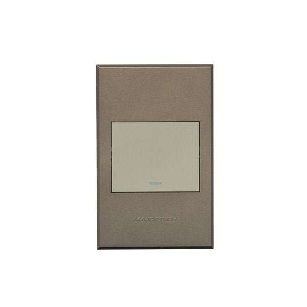 VETI 3 BRONZE 1 LEVER PRESS DIM WALL SWITCH EXCLUDING DIMMER