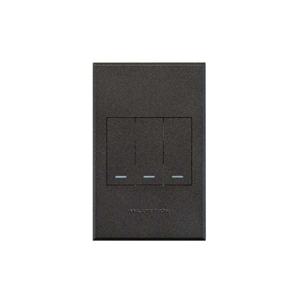 VETI 3 GRAPHITE 3 LEVER 2 WAY SWITCH