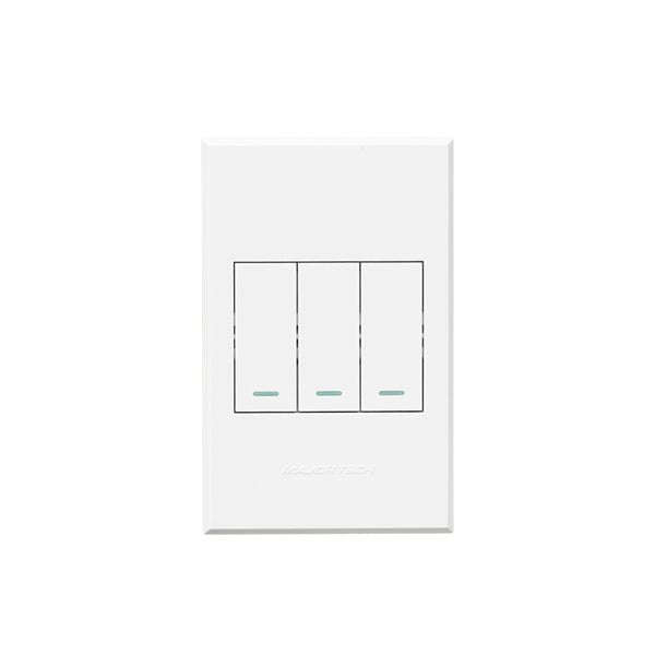 VETI 3 WHITE 3 LEVER 1 WAY SWITCH