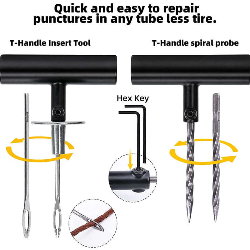 102-Piece DIY Tire Repair Kit CTC-680