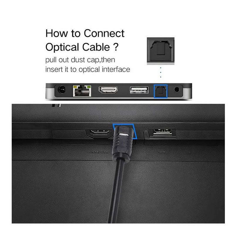 1m Digital Toslink To Aux Optical Audio Cable A27-132