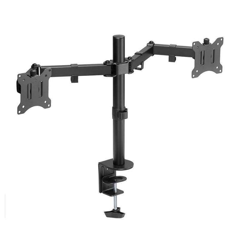 15''-33'' Full Motion Adjustable Dual Monitor Desktop Mount -Z022