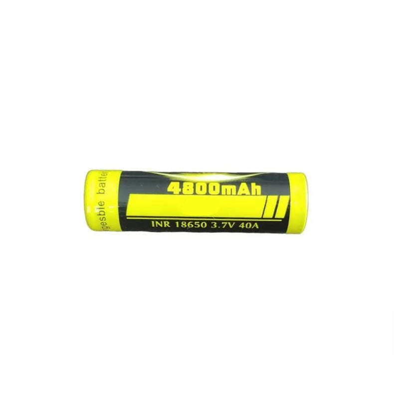 2Pcs Of 4800mAh Rechargeable 18650 3.7V 40A Lithium Batteries TF 18650