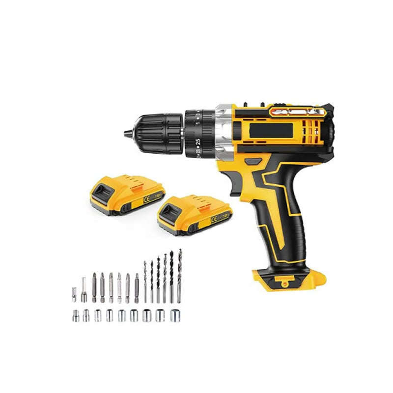25V 7500mAh Cordless Electric Drill Set -JG20375092