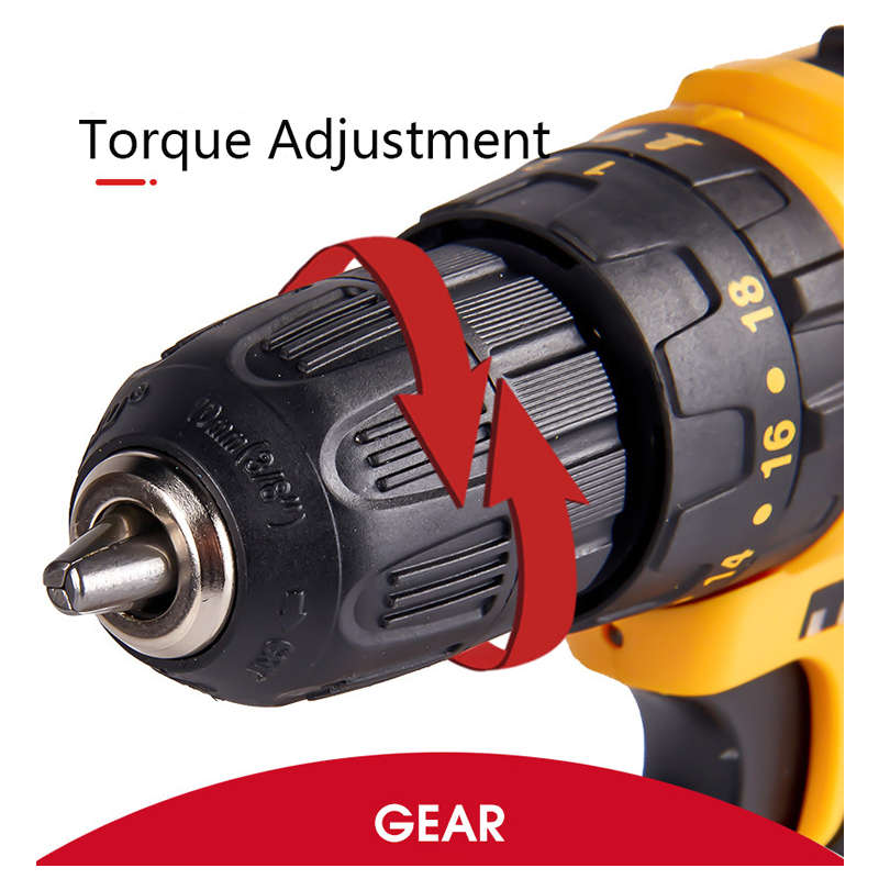 25V 7500mAh Cordless Electric Drill Set -A78