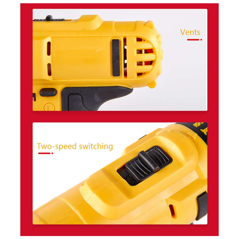 25V 7500mAh Cordless Electric Drill Set -A78