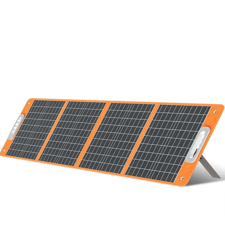 120W Portable And Foldable Camping Solar Panel Charger PTSP-002