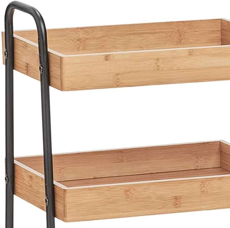 3-Tier Multi-Functional Serving Trolley With Wheels