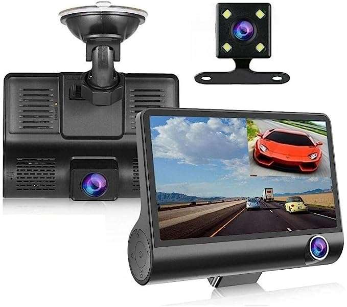 Dual Lens 3 Camera DVR And Recorder CTC-G42