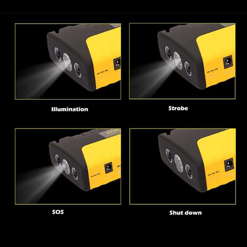 99800mAh 12V Automobile Emergency Jump Starter With Powerbank And LED Light NG-65