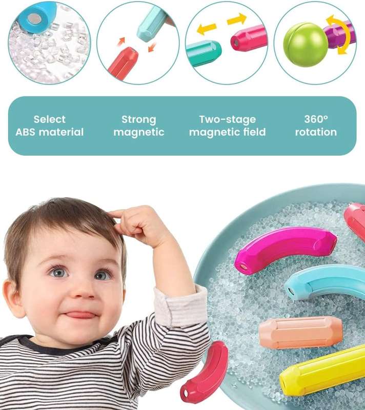 64 Piece Of Construction Magnetic Building Blocks Set AY-129