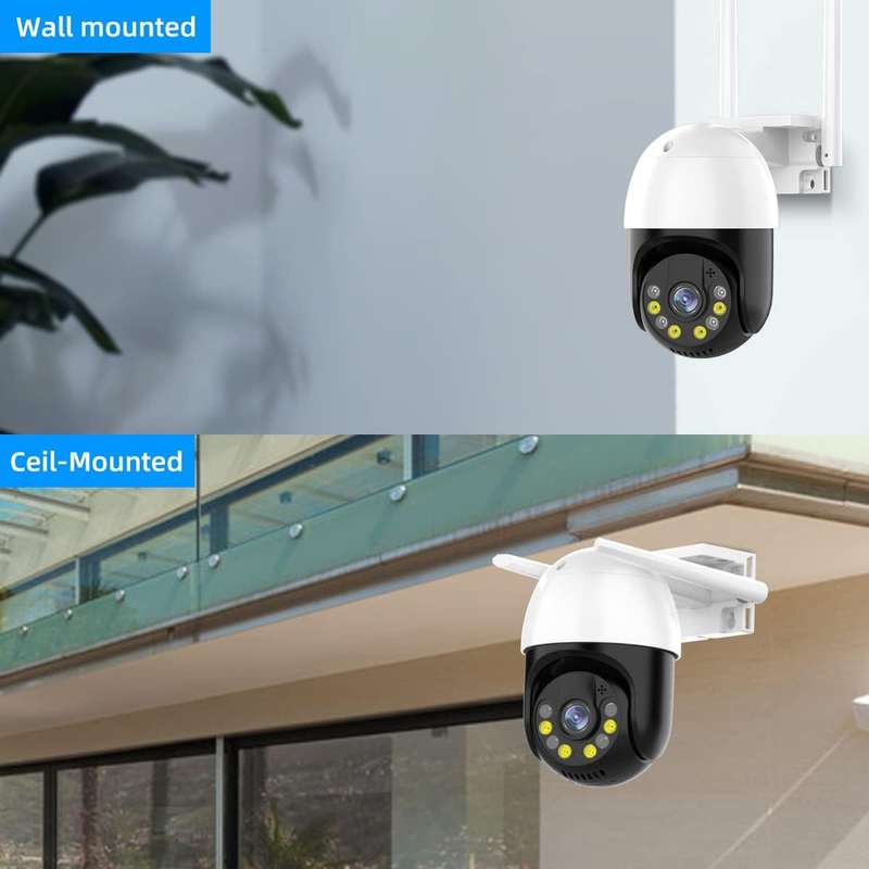 1080P HD Wireless Rechargeable WiFi IP Camera